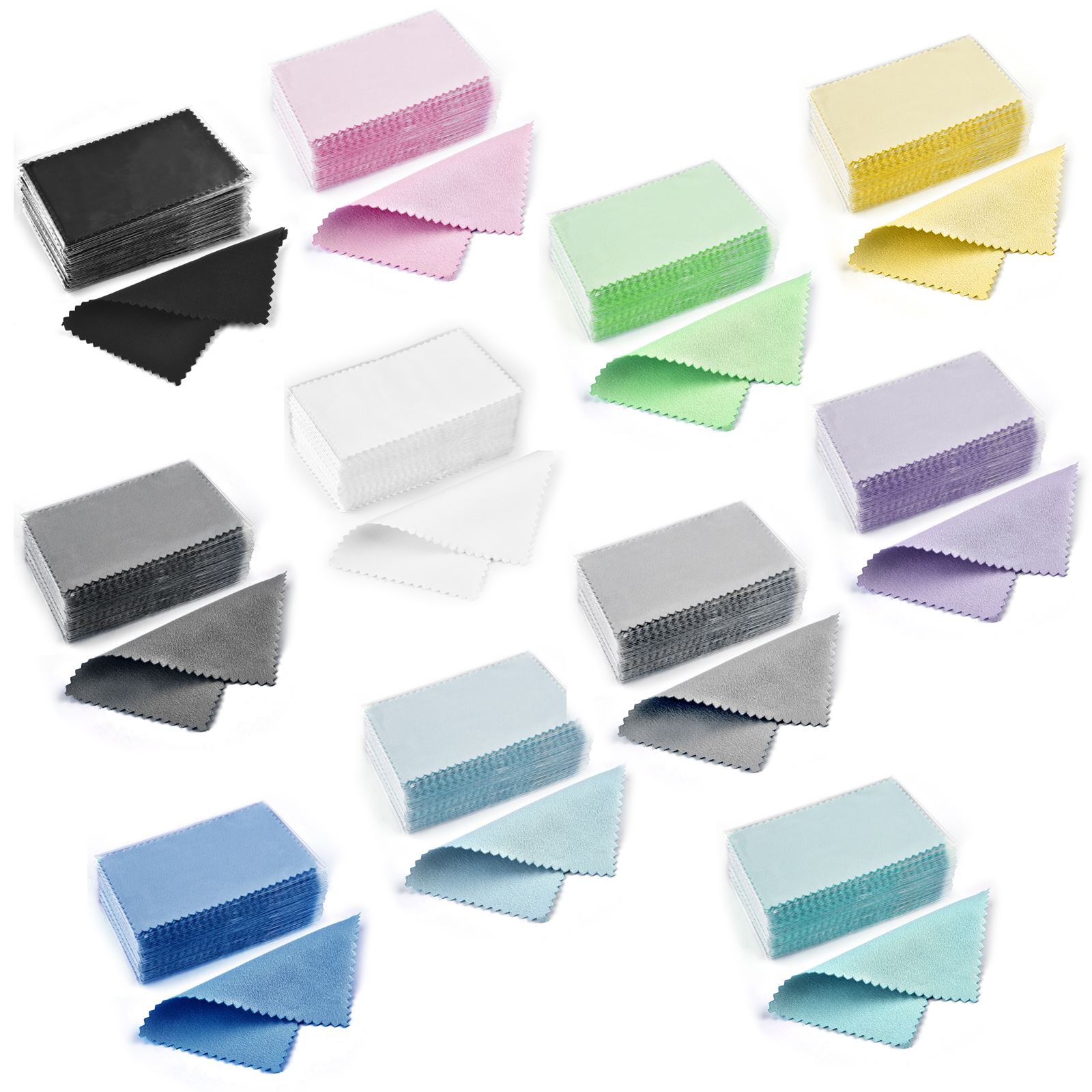 Jewelry Polishing Cloth Silver Cleaner - 10x6, 3/8x6cm perak Polandia pembersih kain