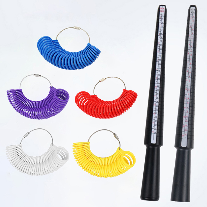 Ring Sizer Measuring Tool Mandrel Set - Alat Ukur Cincin Profesional KATWAY, Mandrel