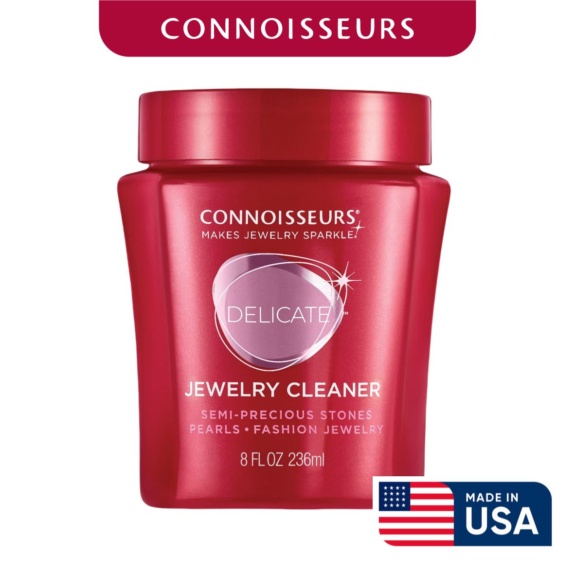 Jewelry Polishing Cloth Silver Cleaner - Connoisseurs Pembersih Perhiasan Halus untuk Perhiasan