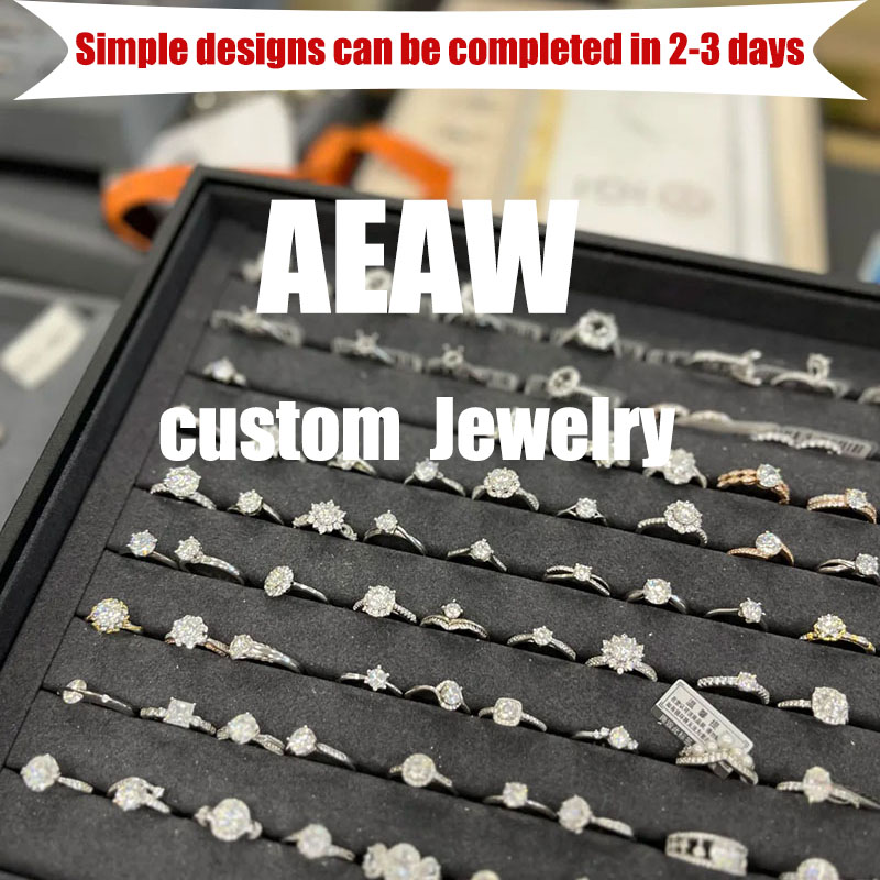 Lab Grown Diamond Ring 14K Gold - Cincin Berlian Laboratorium 1-10ct DE VS-VVS1