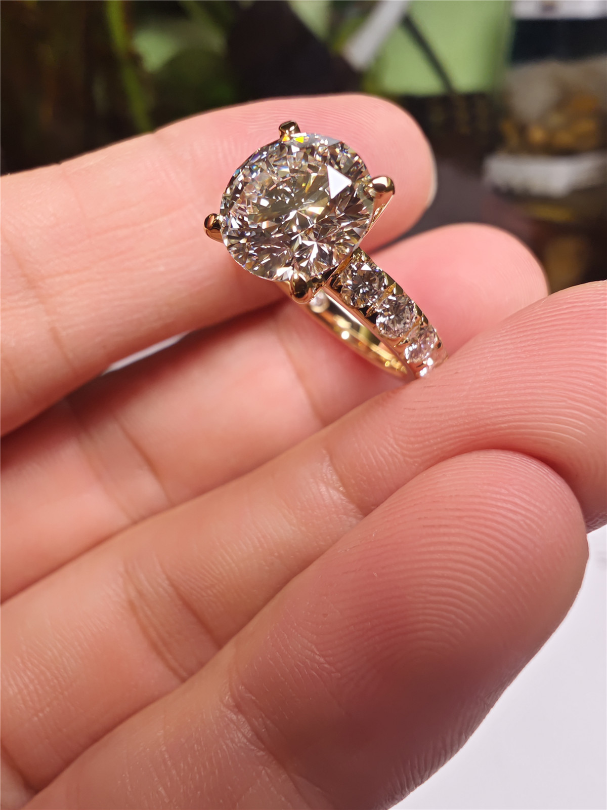Cincin Kawin Berlian Buatan La - Lab Grown Diamond Ring 14K Gold ulasan dan harga