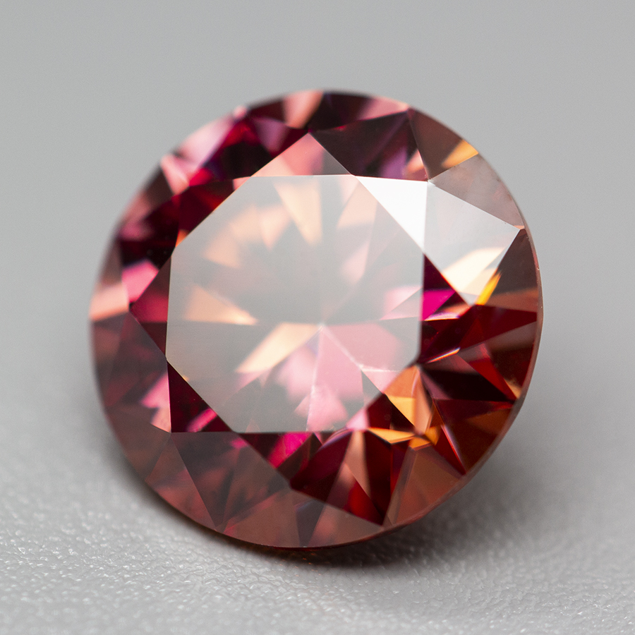 Batu Moissanite Merah Pelangi  - Gra Certificate Loose Moissanite Stone ulasan dan harga