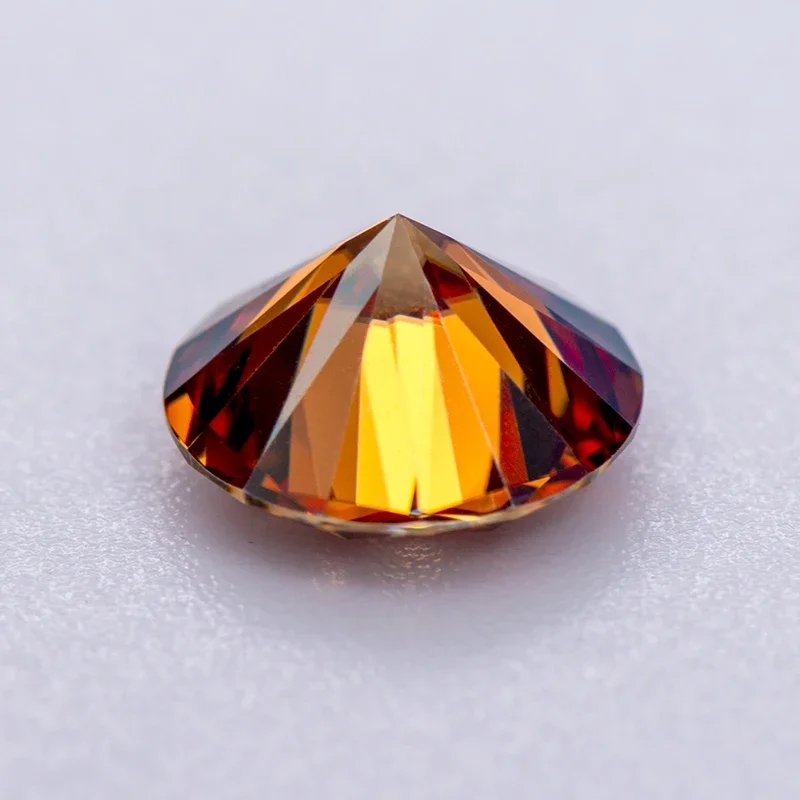 0.5~5ct Garnet Moissanite Mewa - Gra Certificate Loose Moissanite Stone ulasan dan harga