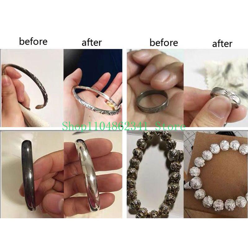 652F Kain Pembersih Pemoles Ka - Jewelry Polishing Cloth Silver Cleaner ulasan dan harga