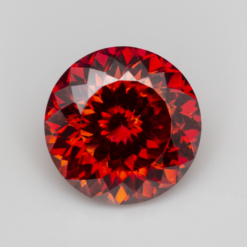 Batu Moissanite Warna Garnet M - Gra Certificate Loose Moissanite Stone ulasan dan harga