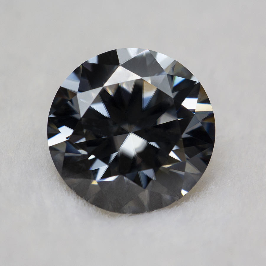 Warna abu-abu batu longgar Moi - Gra Certificate Loose Moissanite Stone ulasan dan harga