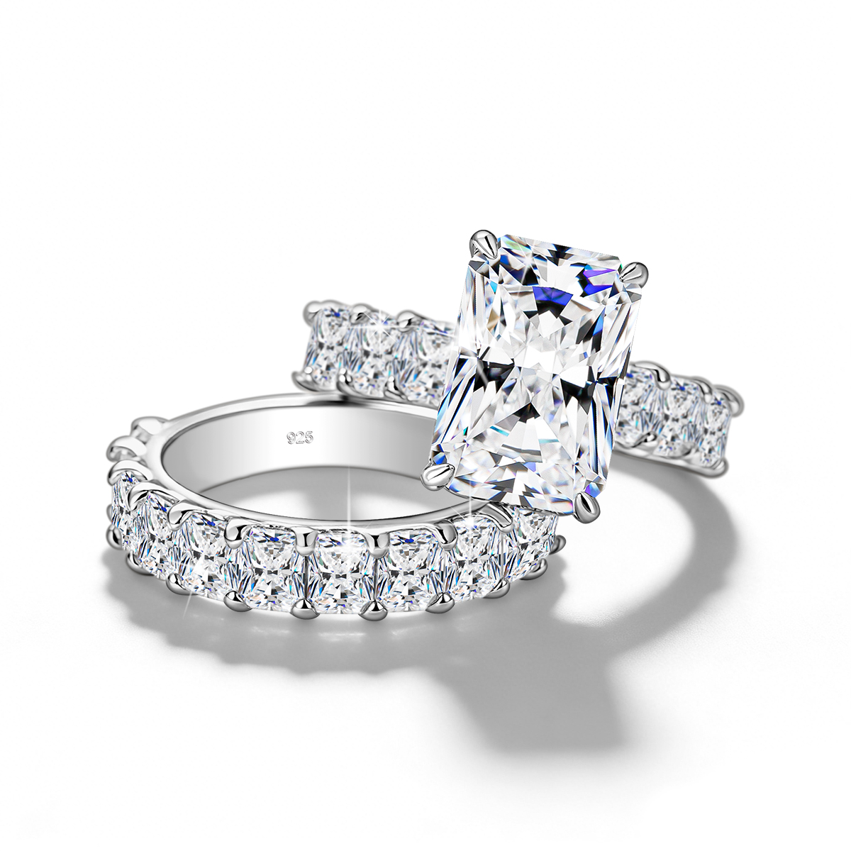 Cincin Pertunangan Moissanite  - Lab Grown Diamond Ring 14K Gold ulasan dan harga