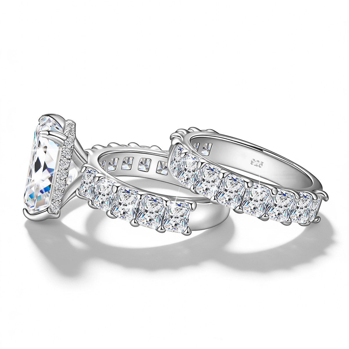 Cincin Pertunangan Moissanite  - Lab Grown Diamond Ring 14K Gold ulasan dan harga