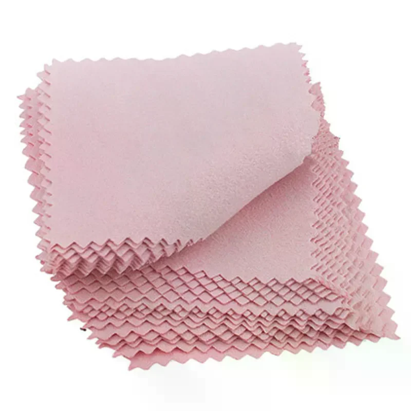 50 Buah Kain Pembersih Perhias - Jewelry Polishing Cloth Silver Cleaner ulasan dan harga