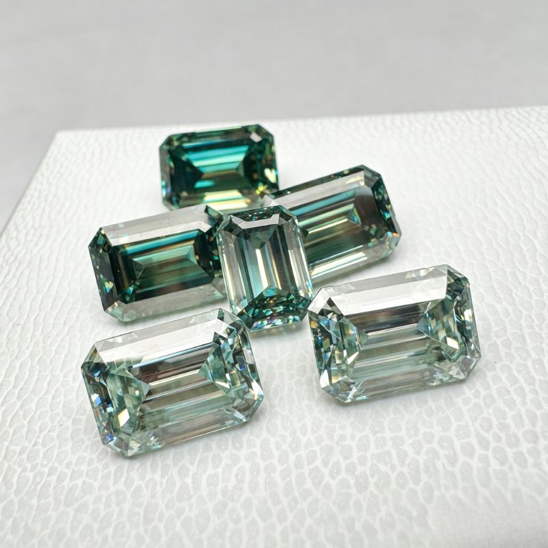 Batu Moissanite 2 karat, ukura - Gra Certificate Loose Moissanite Stone ulasan dan harga