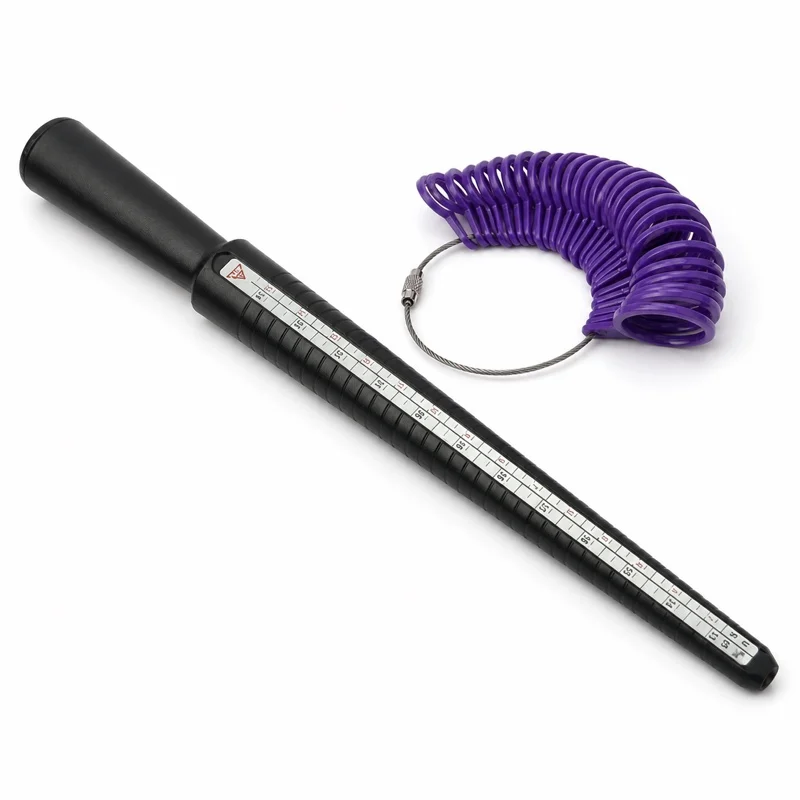 Alat Perhiasan Pengukur Ukuran - Ring Sizer Measuring Tool Mandrel Set ulasan dan harga
