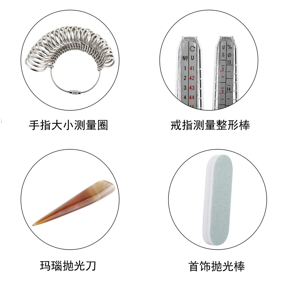 Alat Ukur Sizer Cincin US UK P - Ring Sizer Measuring Tool Mandrel Set ulasan dan harga