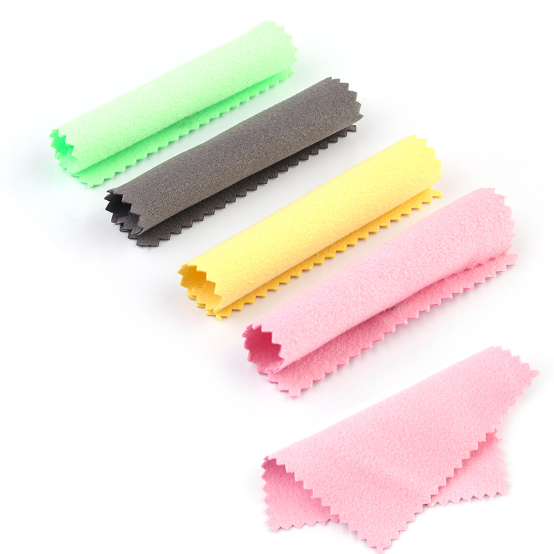 50 Buah 6/8/10Cm Kain Pembersi - Jewelry Polishing Cloth Silver Cleaner ulasan dan harga