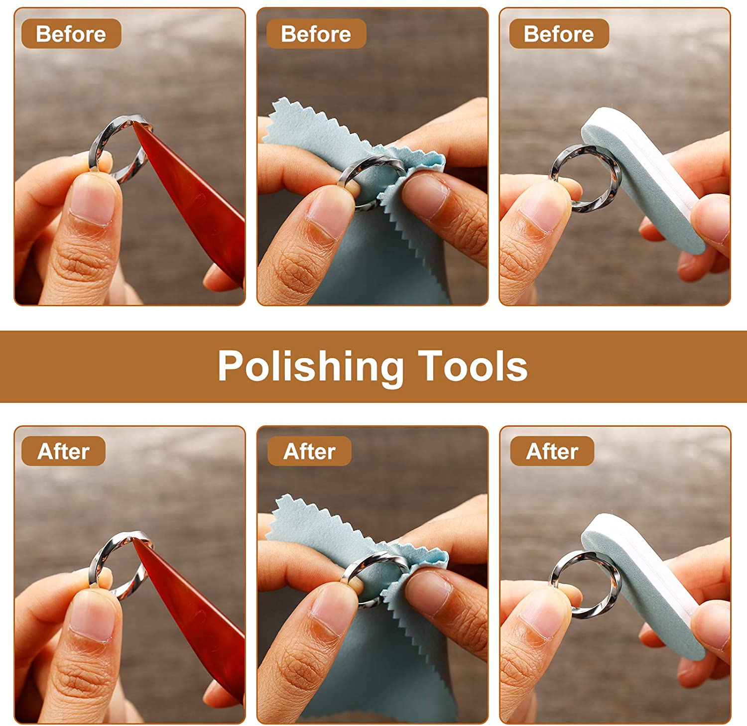 11 buah set Mandrel cincin Ing - Ring Sizer Measuring Tool Mandrel Set ulasan dan harga