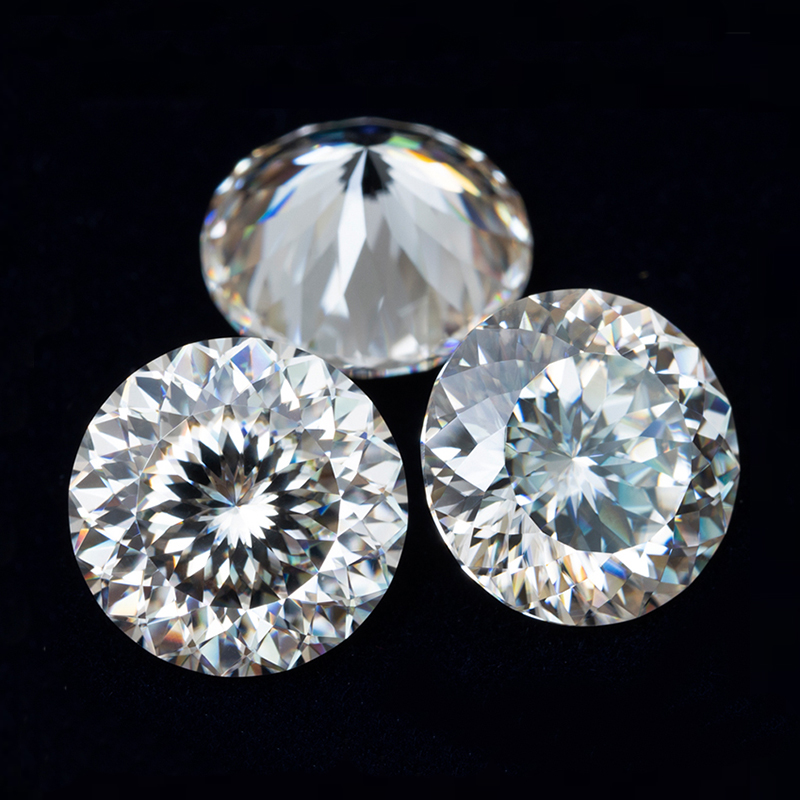 100 Batu Moissanite Potongan D - Gra Certificate Loose Moissanite Stone ulasan dan harga