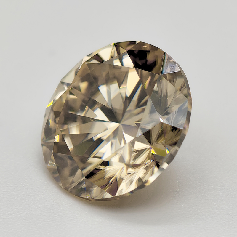 Batu Moissanite Potongan Bulat - Gra Certificate Loose Moissanite Stone ulasan dan harga