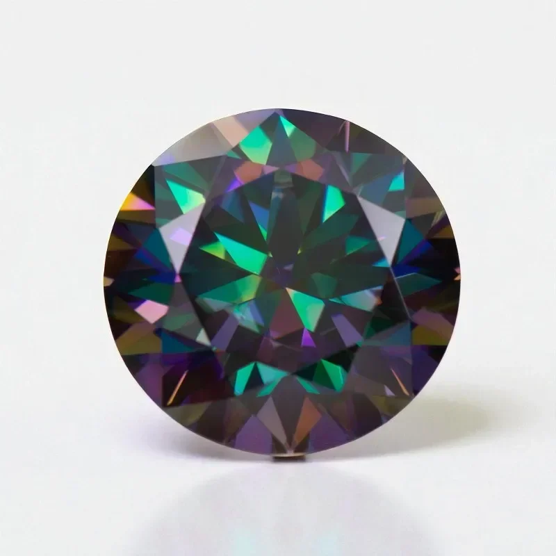 Batu Moissanite Potongan Bulat - Gra Certificate Loose Moissanite Stone ulasan dan harga