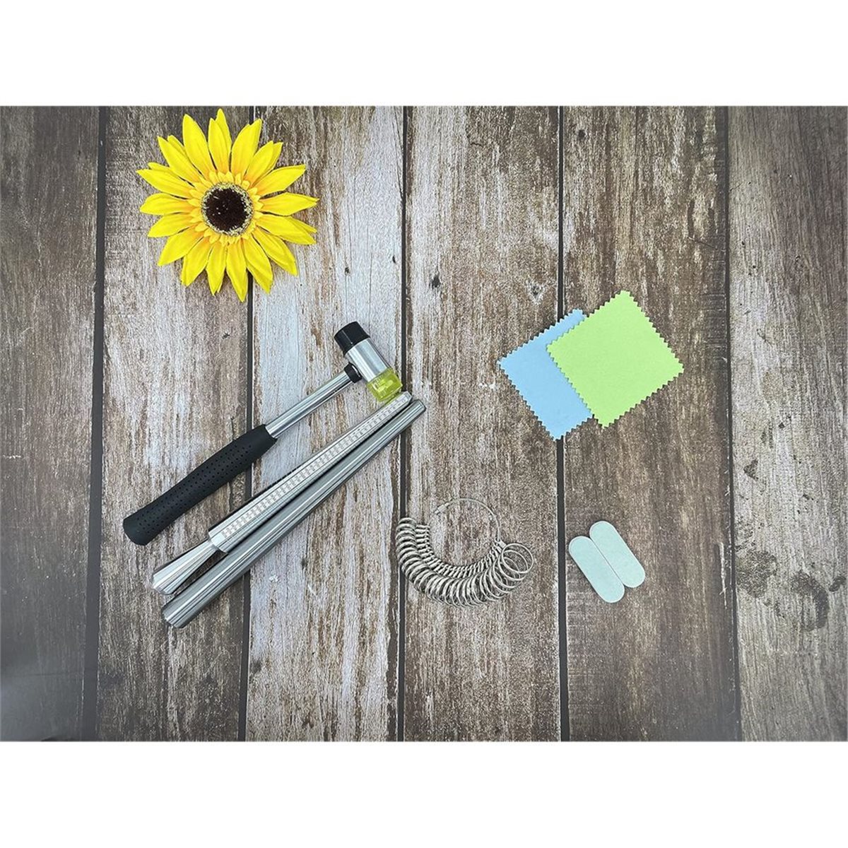(ABAB) Set Alat Pengukur Ukura - Ring Sizer Measuring Tool Mandrel Set ulasan dan harga