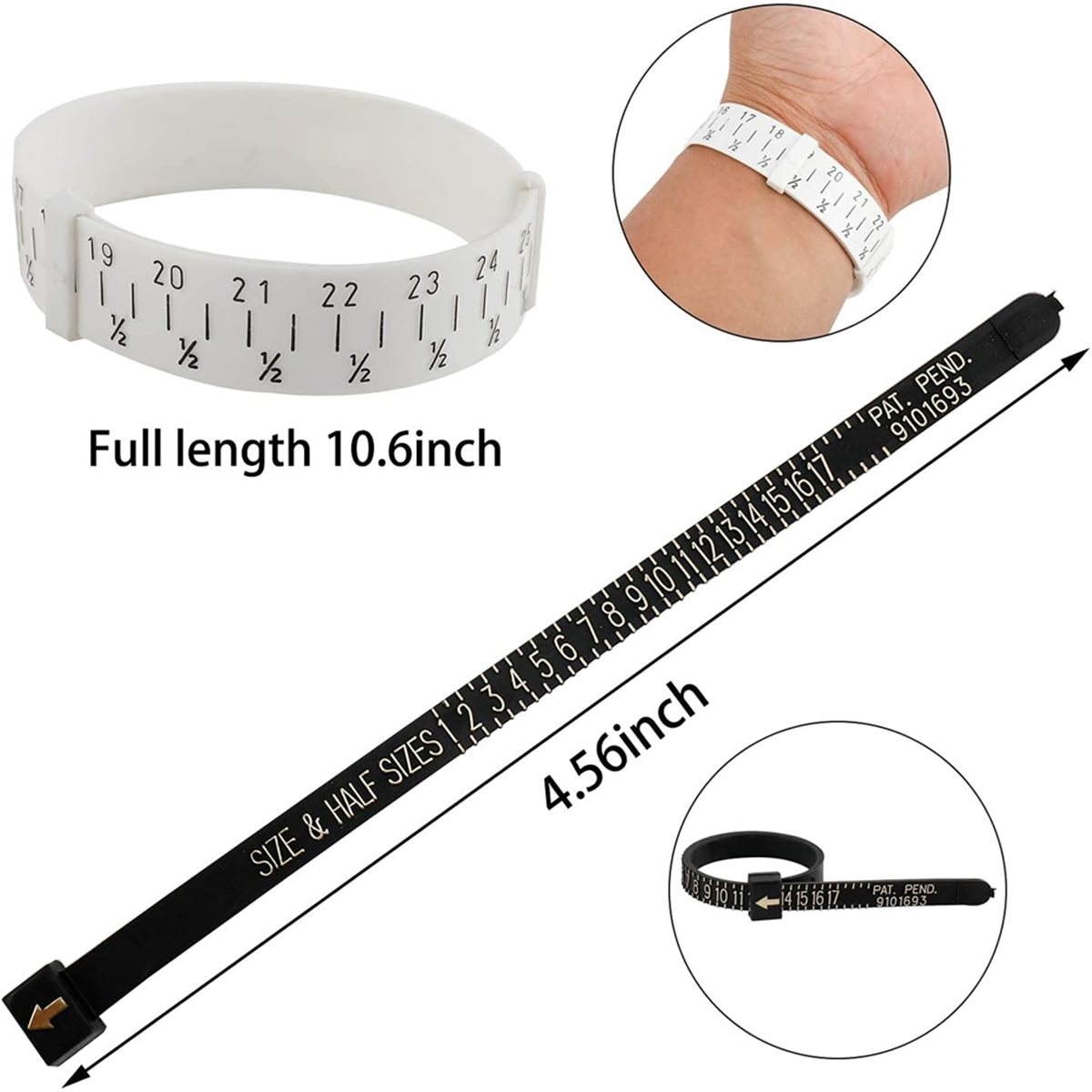 (ABAB) Set Alat Pengukur Ukura - Ring Sizer Measuring Tool Mandrel Set ulasan dan harga