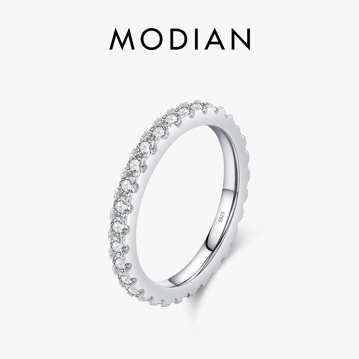 Modia cincin dapat ditumpuk Ba - Lab Grown Diamond Ring 14K Gold ulasan dan harga