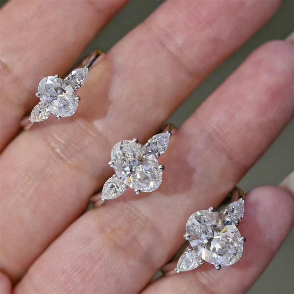 Cincin Berlian Platinum PT950  - Lab Grown Diamond Ring 14K Gold ulasan dan harga