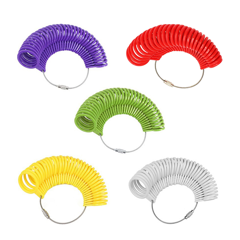 Alat Ukur Cincin Profesional K - Ring Sizer Measuring Tool Mandrel Set ulasan dan harga