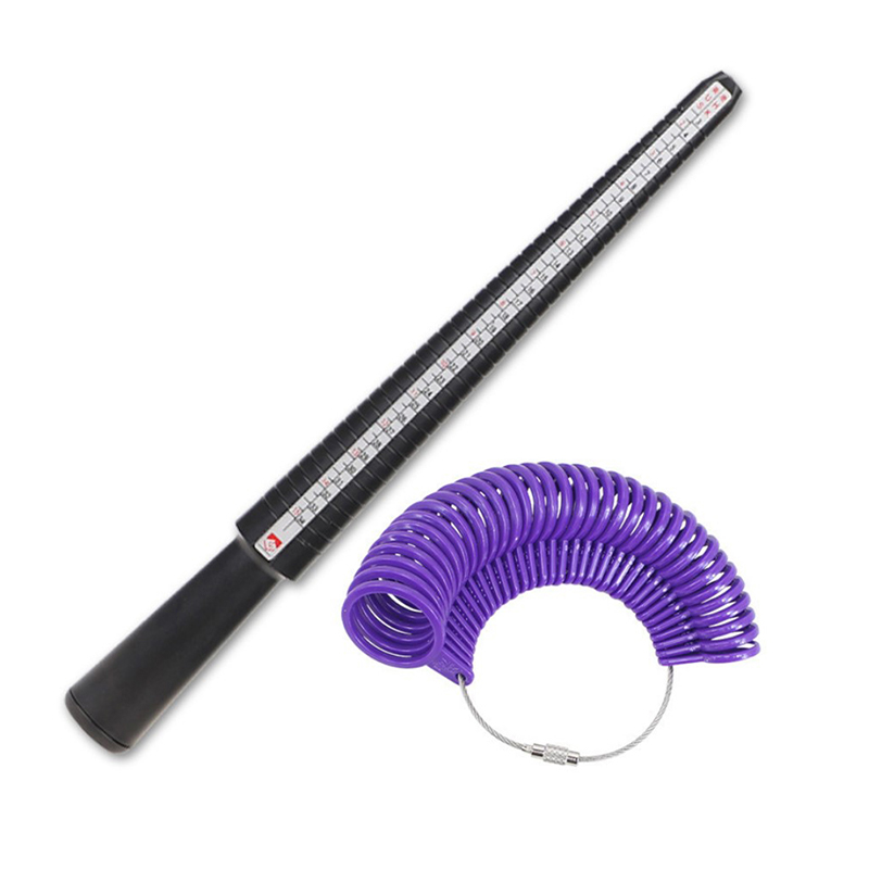 Alat Ukur Cincin Profesional K - Ring Sizer Measuring Tool Mandrel Set ulasan dan harga