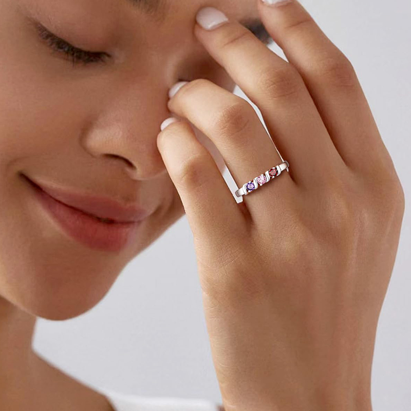 Cincin Nama Yang Dipersonalisa - Lab Grown Diamond Ring 14K Gold ulasan dan harga