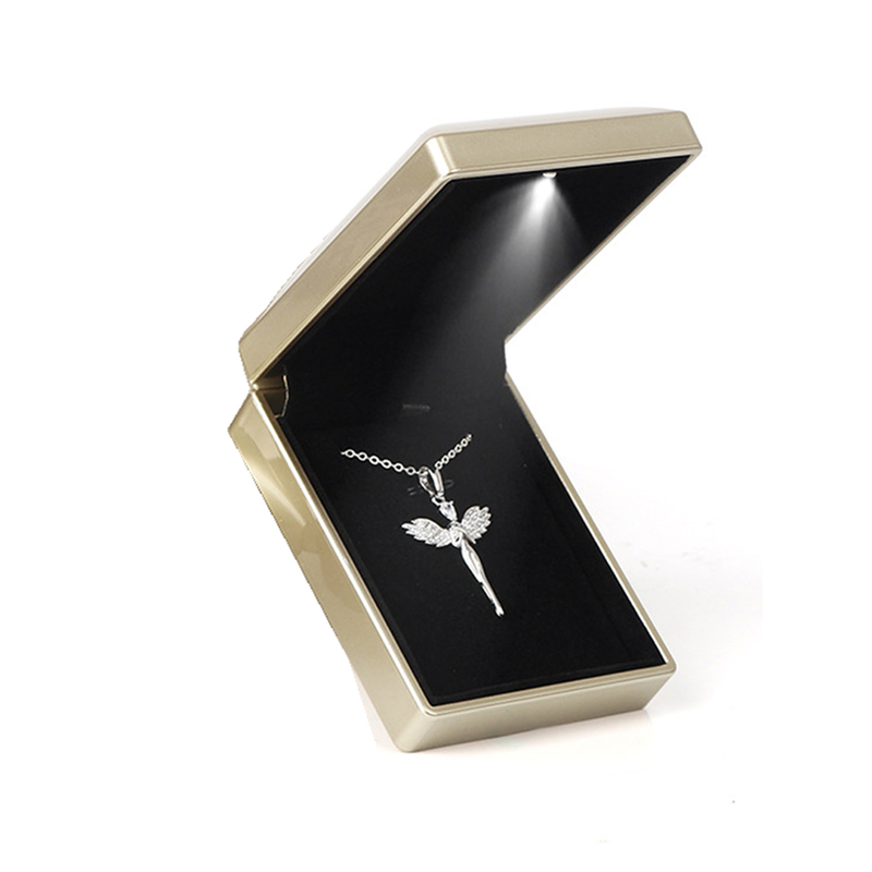 Lampu LED Kotak Perhiasan Cinc - Velvet Ring Box Led Light Proposal ulasan dan harga