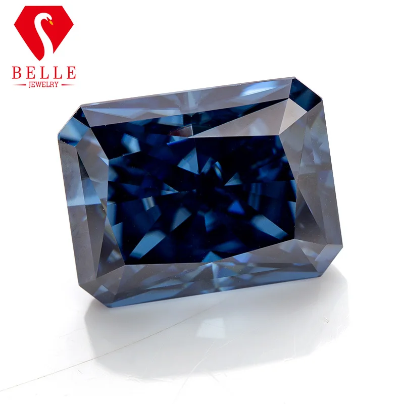 Moissanite Stone BELLE manik-m - Gra Certificate Loose Moissanite Stone ulasan dan harga