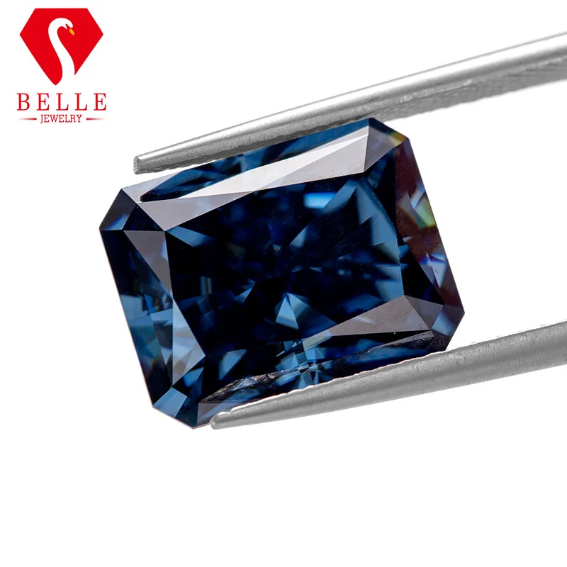 Moissanite Stone BELLE manik-m - Gra Certificate Loose Moissanite Stone ulasan dan harga