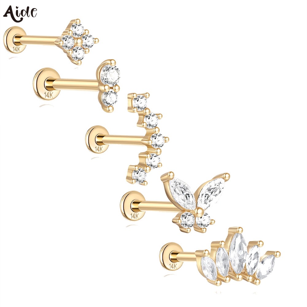 Ores DIY anting-anting mutiara - Lab Grown Diamond Ring 14K Gold ulasan dan harga