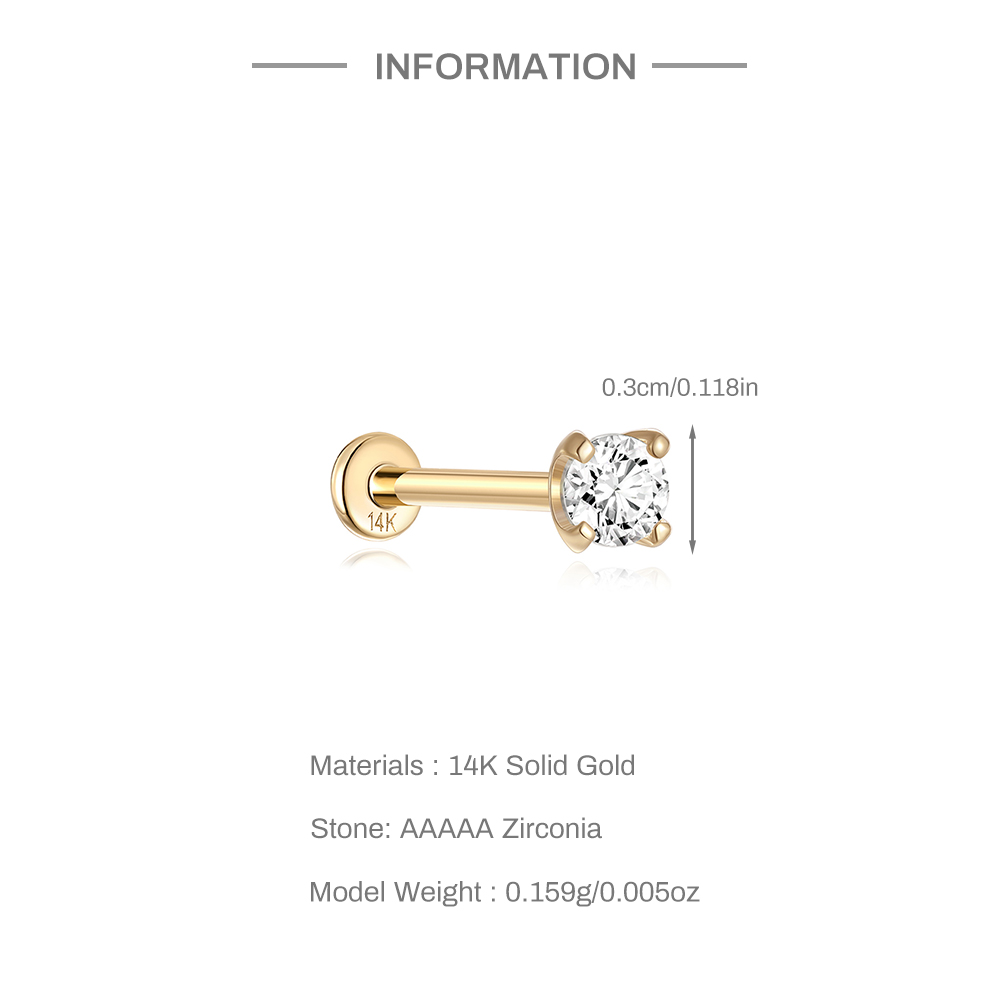 Ores DIY anting-anting mutiara - Lab Grown Diamond Ring 14K Gold ulasan dan harga