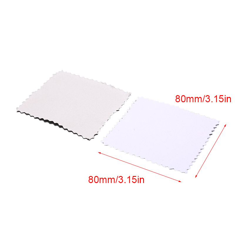 50 Buah Kain Pembersih Perhias - Jewelry Polishing Cloth Silver Cleaner ulasan dan harga