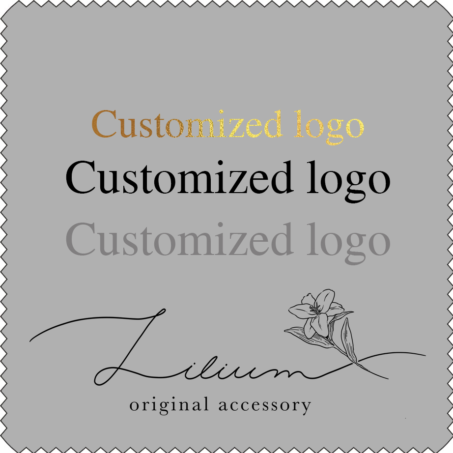 LOGO Kustom 100 Buah 15X15CM K - Jewelry Polishing Cloth Silver Cleaner ulasan dan harga
