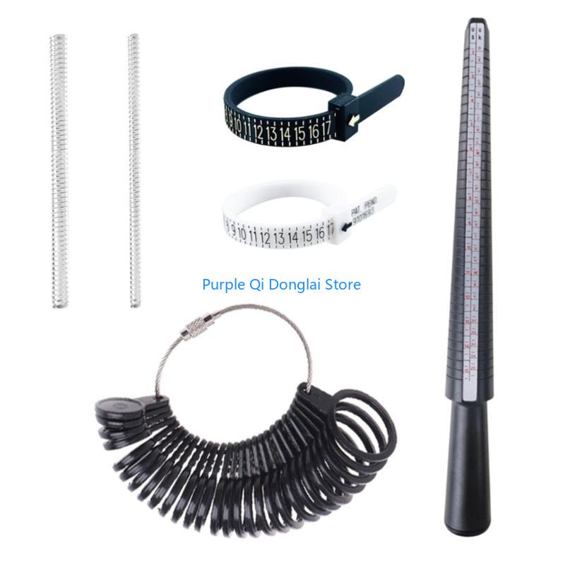 L21E 3/4/6/7 Buah Set Alat Uku - Ring Sizer Measuring Tool Mandrel Set ulasan dan harga